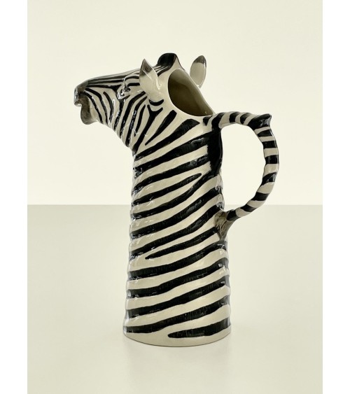 Brocca per Acqua - Zebra Quail Ceramics caraffa brocca acqua vetro design ceramica