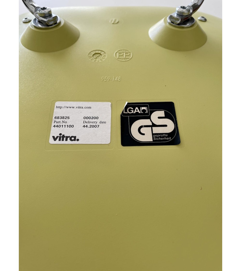 Eames Plastic Armchair DAR - VITRA - Usate kitatori mobili Oggetto di design vintage svizzera