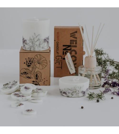 Juniper & limonium - Frangance diffuser handmade good smelling candles shop store