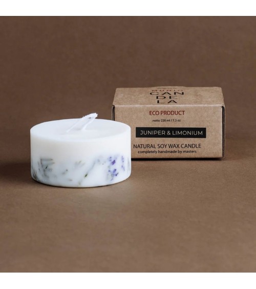 Juniper & limonium - Mini Scented Candle handmade good smelling candles shop store