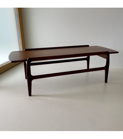 Scandinavian design wooden coffee table - 1960's Vintage by Kitatori Vintage design switzerland original