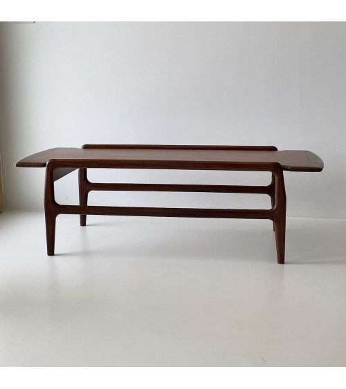 Table basse design scandinave en bois - Années 60 Vintage by Kitatori Vintage design suisse original
