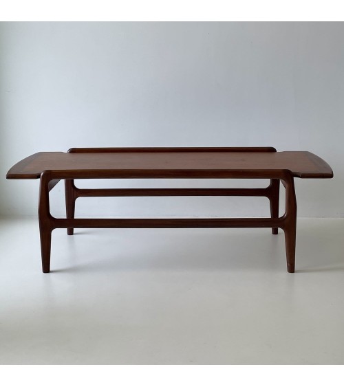 Table basse design scandinave en bois - Années 60 Vintage by Kitatori Vintage design suisse original