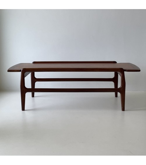Table basse design scandinave en bois - Années 60 Vintage by Kitatori Vintage design suisse original