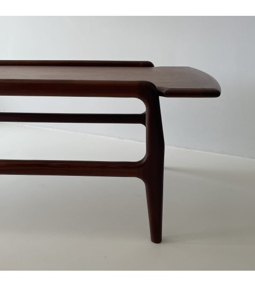 Table basse design scandinave en bois - Années 60 Vintage by Kitatori Vintage design suisse original