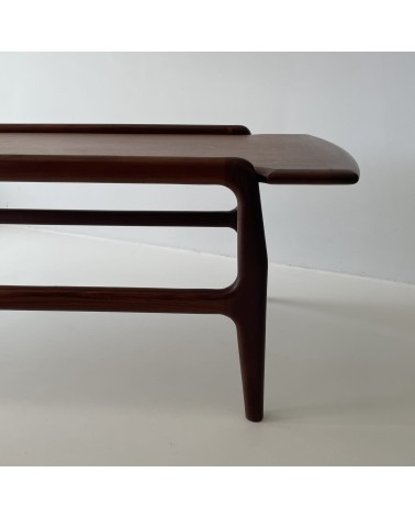 Table basse design scandinave en bois - Années 60 Vintage by Kitatori Vintage design suisse original