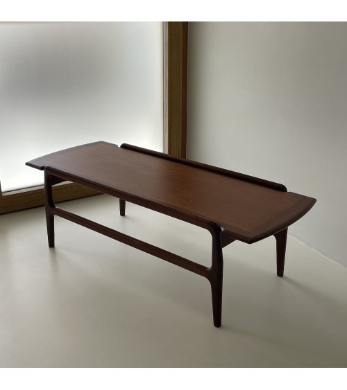 Table basse design scandinave en bois - Années 60 Vintage by Kitatori Vintage design suisse original