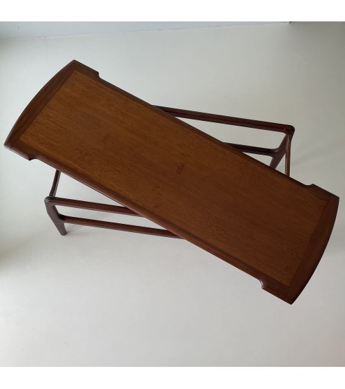 Table basse design scandinave en bois - Années 60 Vintage by Kitatori Vintage design suisse original