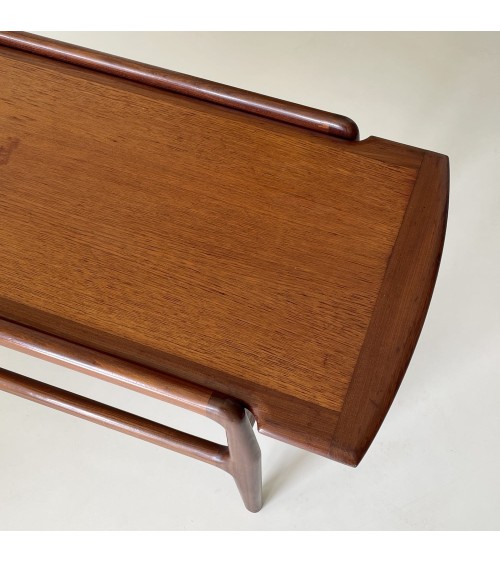 Table basse design scandinave en bois - Années 60 Vintage by Kitatori Vintage design suisse original