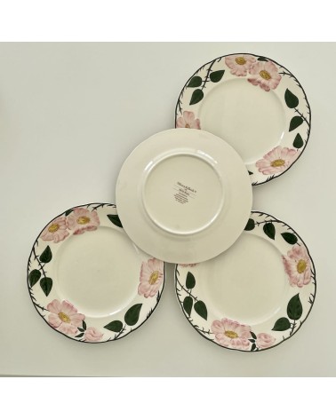 4 Plates - Wild-Rose - Villeroy & Boch Vintage by Kitatori Kitatori.ch - Art and Design Concept Store design switzerland orig...