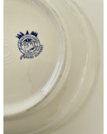 Round Dish - Boch Grand Bouquet - Vintage kitatori switzerland vintage furniture design classics