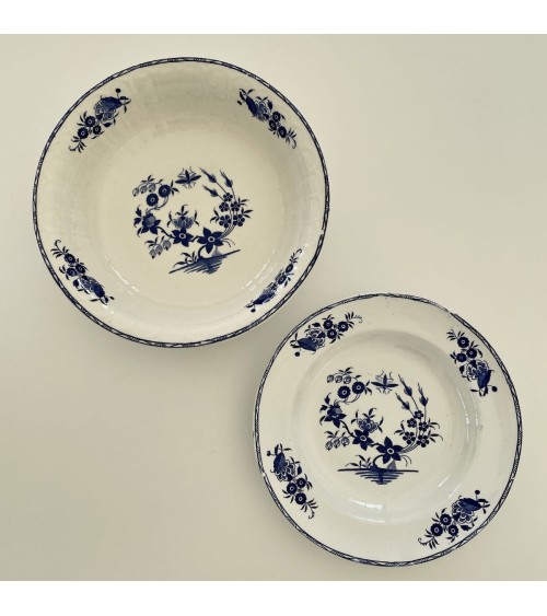 Round Dish - Boch Grand Bouquet - Vintage kitatori switzerland vintage furniture design classics