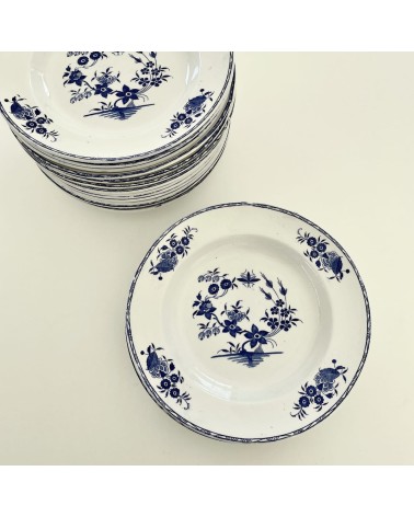Vintrage Soup plate - Boch Grand Bouquet kitatori switzerland vintage furniture design classics