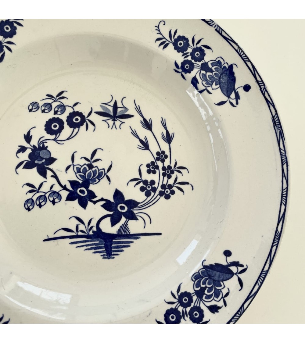 Vintrage Soup plate - Boch Grand Bouquet kitatori switzerland vintage furniture design classics