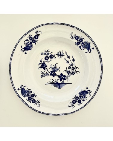 Vintrage Soup plate - Boch Grand Bouquet kitatori switzerland vintage furniture design classics