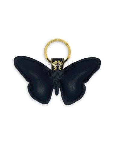 Porte-clés en cuir - Papillon Alkemest idée cadeau original suisse
