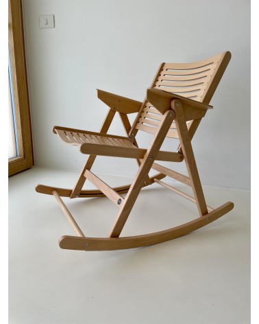 Schaukelstuhl - REX Rocking Chair by Niko Kralj Vintage by Kitatori Kitatori.ch - Kunst und Design Concept Store design Schwe...