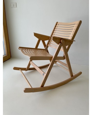 Schaukelstuhl - REX Rocking Chair by Niko Kralj Vintage by Kitatori Kitatori.ch - Kunst und Design Concept Store design Schwe...