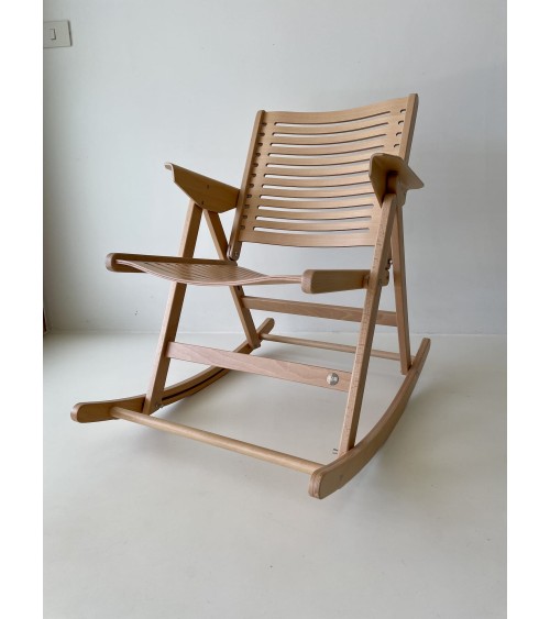 Sedia a dondolo - REX Rocking Chair by Niko Kralj Vintage by Kitatori Kitatori.ch - Concept Store di arte e design design svi...