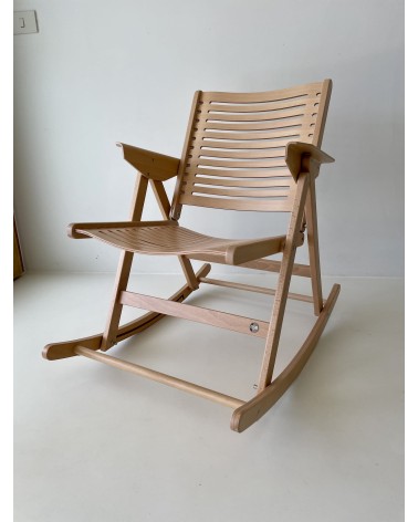 REX Rocking Chair by Niko Kralj Vintage by Kitatori Kitatori.ch - Art and Design Concept Store design switzerland original