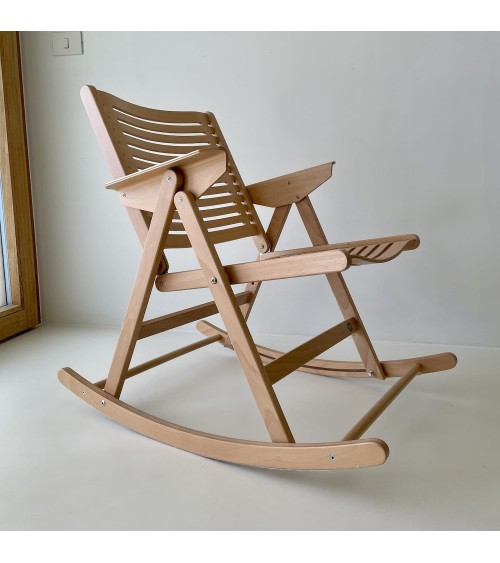 Schaukelstuhl - REX Rocking Chair by Niko Kralj Vintage by Kitatori Kitatori.ch - Kunst und Design Concept Store design Schwe...