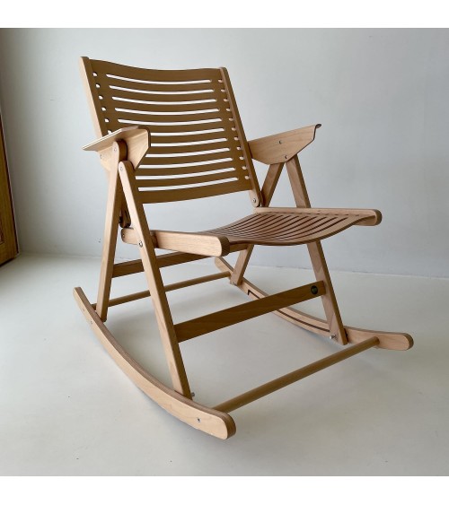 REX Rocking Chair by Niko Kralj Vintage by Kitatori Kitatori.ch - Art and Design Concept Store design switzerland original