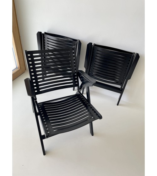 REX Lounge Chair by Niko Kralj - Schwarz - Vintage Lounge Sessel kitatori vintage shop design klassiker bern basel zürich