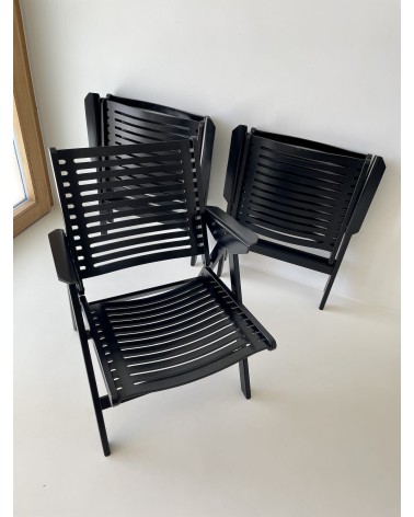 REX Lounge Chair by Niko Kralj - Schwarz - Vintage Lounge Sessel kitatori vintage shop design klassiker bern basel zürich