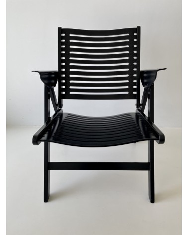REX Lounge Chair by Niko Kralj - Schwarz - Vintage Lounge Sessel kitatori vintage shop design klassiker bern basel zürich