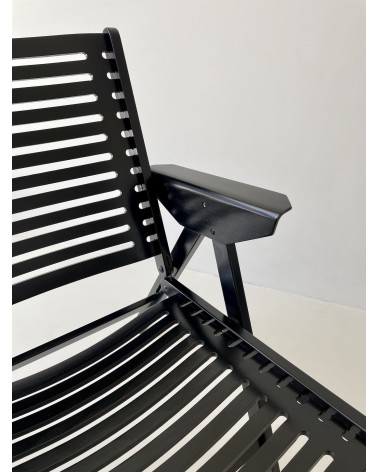 REX Lounge Chair by Niko Kralj - Noir - Fauteuil design Vintage kitatori meuble vintage shop online boutique suisse