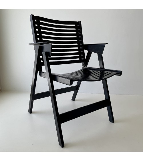 REX Chair by Niko Kralj - Black Vintage by Kitatori Vintage design switzerland original