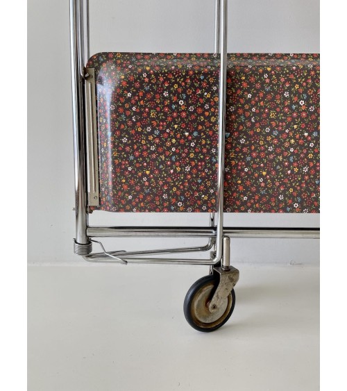 Gerlinol Serving Trolley - Floral Pattern kitatori switzerland vintage furniture design classics