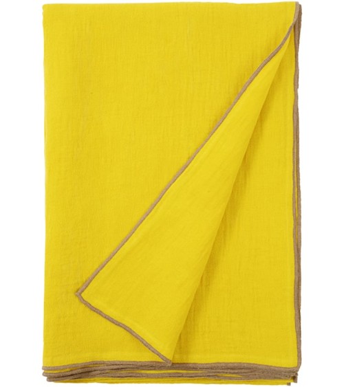 EVY Lemon - Couvre-lit - Plaid XL Brita Sweden Couvertures & Plaids design suisse original