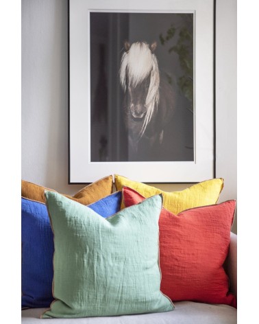 EVY - Kissenbezug aus Leinen und Baumwolle Brita Sweden zierkissen sofa deko kissen kaufen dekokissen sofakissen