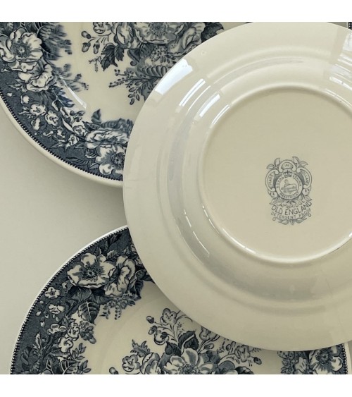 3 Piatti - Petrus Regout Royal Sphinx Maastricht kitatori mobili Oggetto di design vintage svizzera