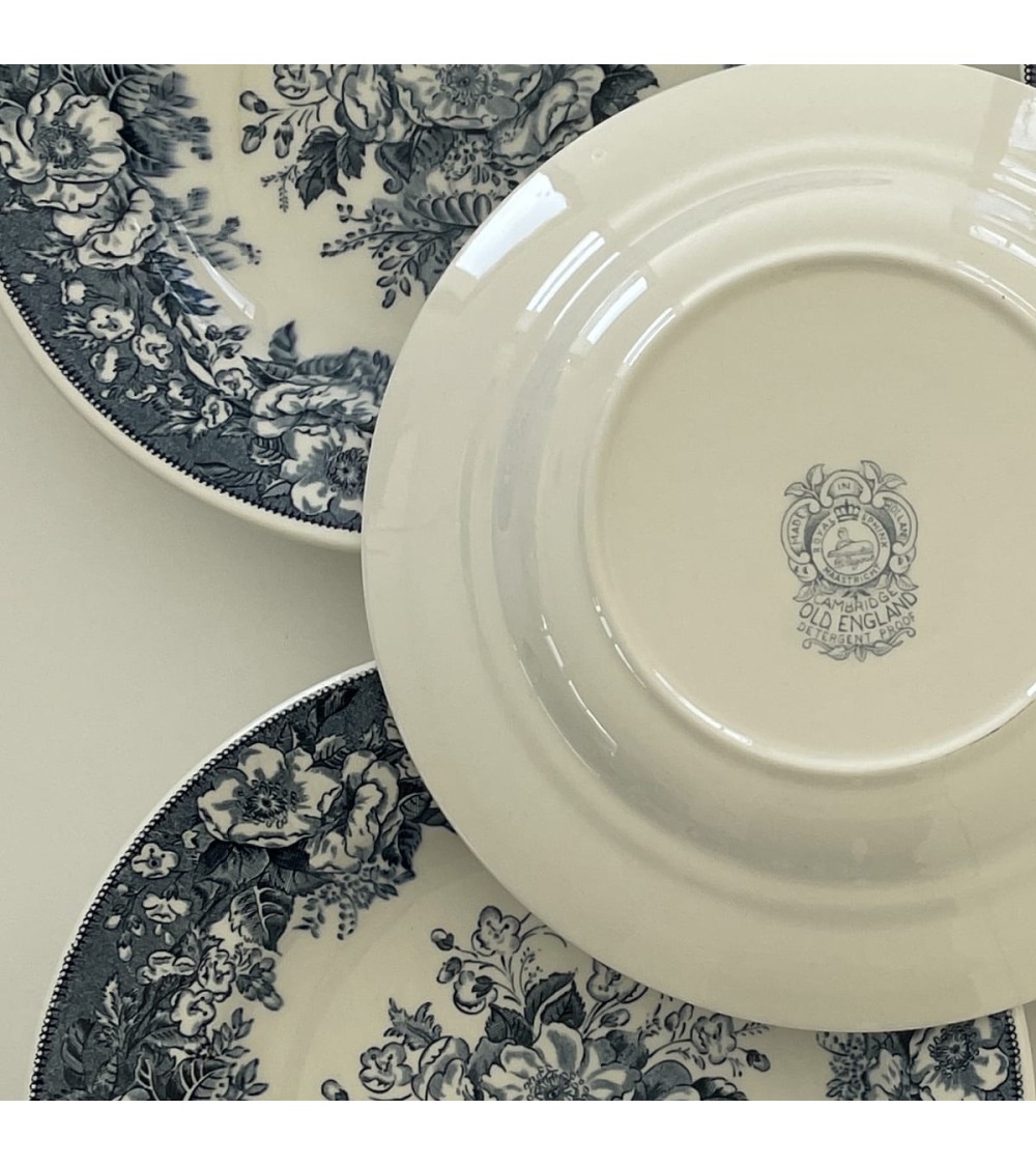 3 Teller - Petrus Regout Royal Sphinx Maastricht kitatori vintage shop design klassiker bern basel zürich