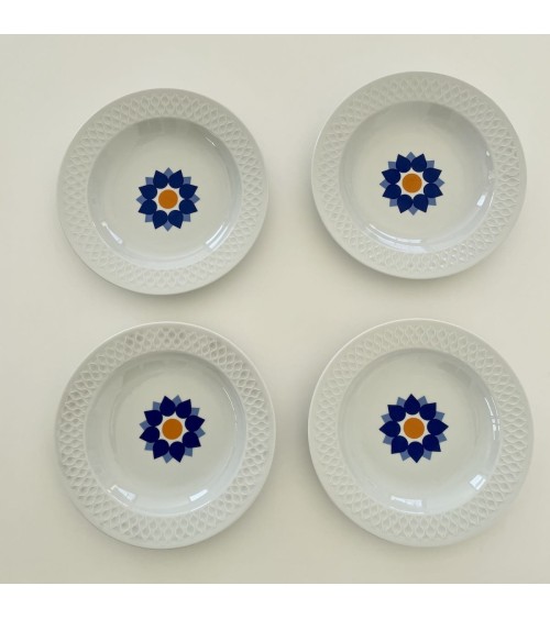 4 Piatti fondi - Bavaria Schirnding Vintage by Kitatori Kitatori.ch - Concept Store di arte e design design svizzera originale
