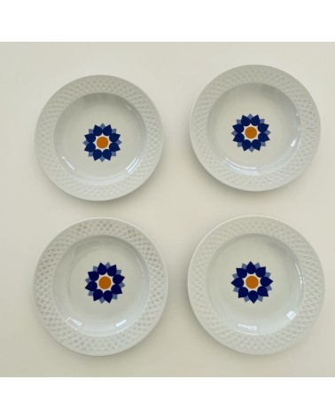 4 Piatti fondi - Bavaria Schirnding Vintage by Kitatori Kitatori.ch - Concept Store di arte e design design svizzera originale