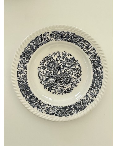 5 Assiettes creuses - Vintage kitatori meuble vintage shop online boutique suisse