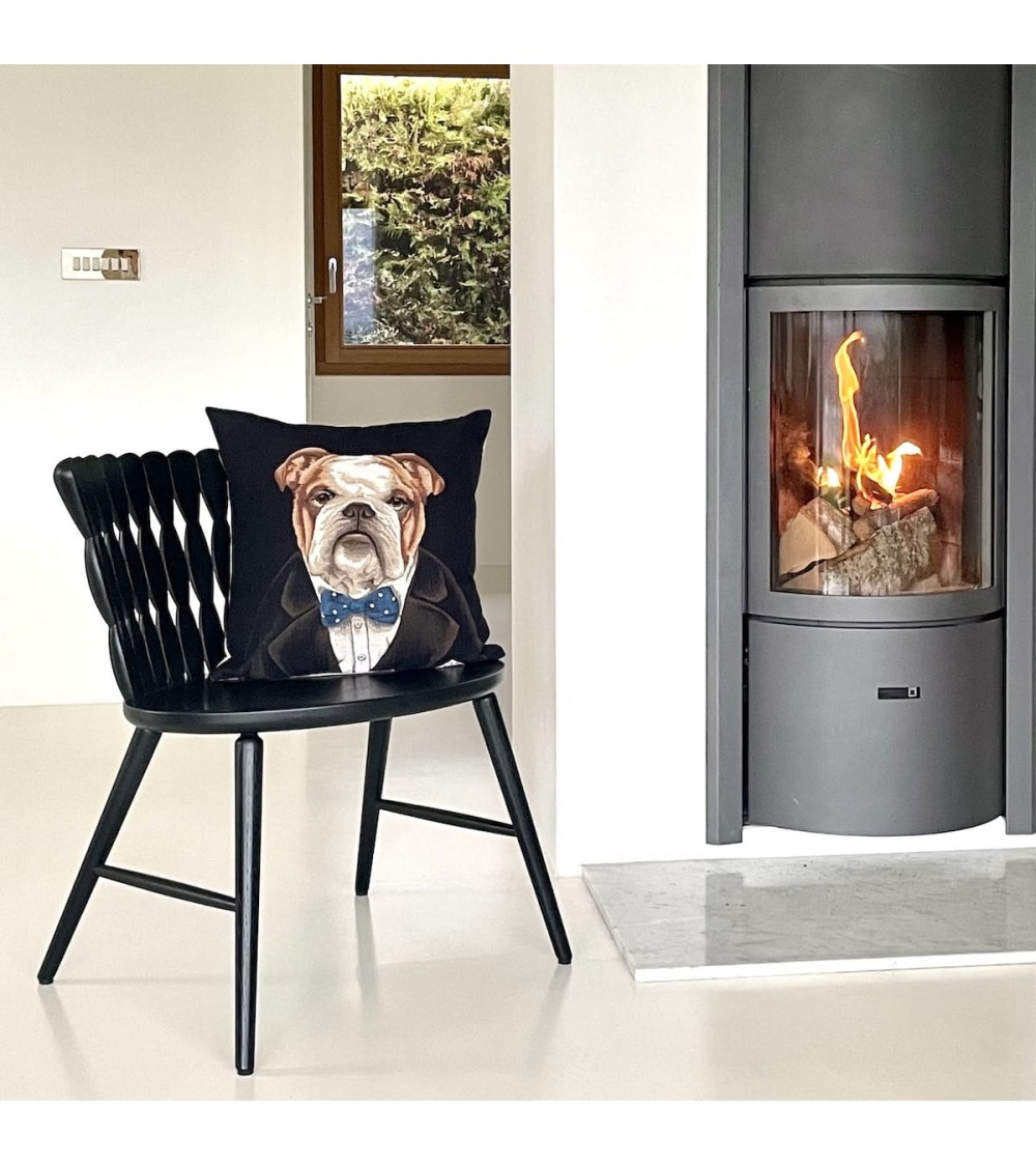 Churchill Bulldog - Kissenbezug Yapatkwa zierkissen sofa deko kissen kaufen dekokissen sofakissen