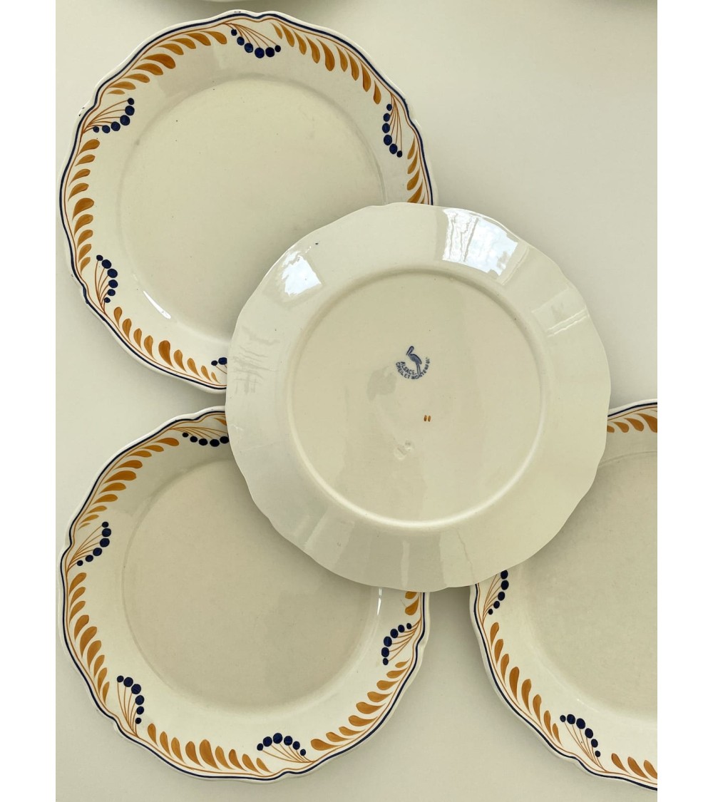 6 Piatti - Creil et Montereau - Alsace Vintage by Kitatori Kitatori.ch - Concept Store di arte e design design svizzera origi...