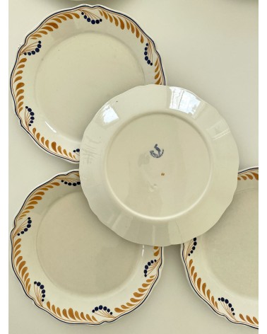 6 Piatti - Creil et Montereau - Alsace Vintage by Kitatori Kitatori.ch - Concept Store di arte e design design svizzera origi...