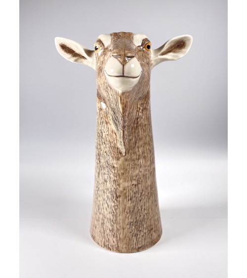 Toggenburg Goat - Flower Vase Quail Ceramics Quail Ceramics table flower living room vase kitatori switzerland