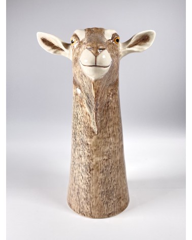 Toggenburg Goat - Flower Vase Quail Ceramics Quail Ceramics table flower living room vase kitatori switzerland