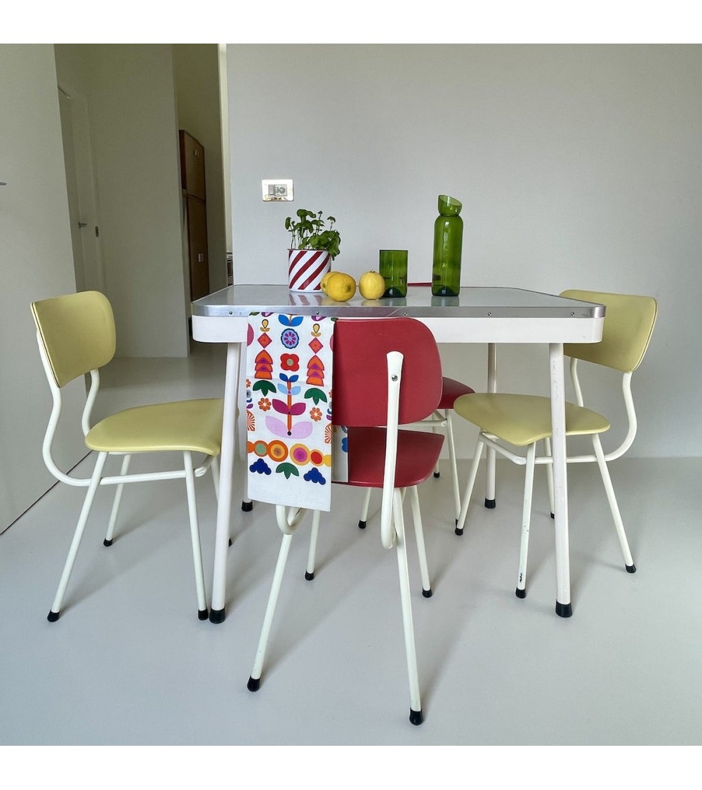 Ensemble table et 4 chaises - Brabantia - Années 60 Vintage by Kitatori Vintage design suisse original