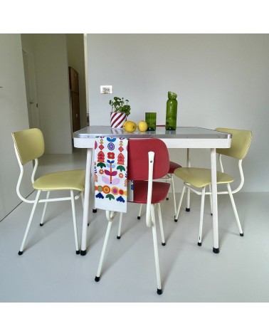 Table and 4 chairs set - Brabantia - Vintage 1960's Vintage by Kitatori Vintage design switzerland original