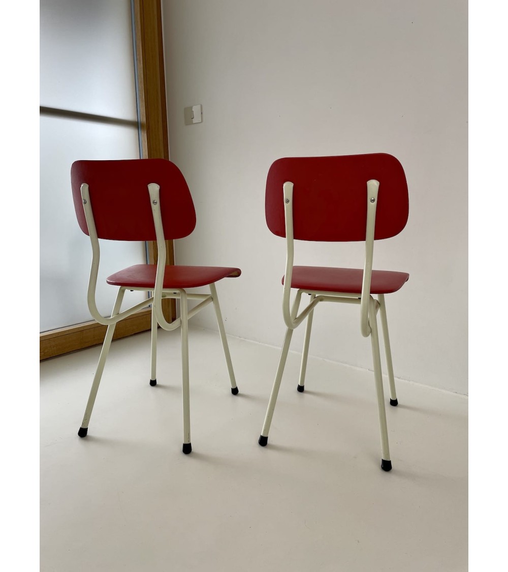 Table and 4 chairs set - Brabantia - Vintage 1960's Vintage by Kitatori Vintage design switzerland original