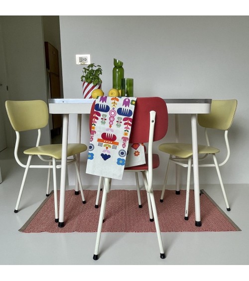Table and 4 chairs set - Brabantia - Vintage 1960's Vintage by Kitatori Vintage design switzerland original