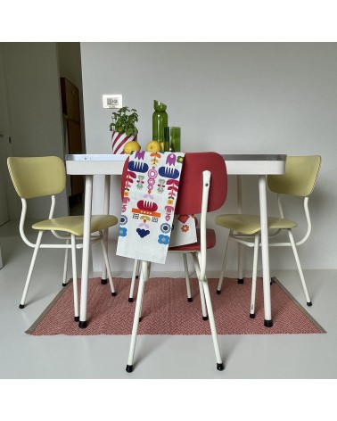 Set di tavolo e 4 sedie - Brabantia - Vintage anni '60 Vintage by Kitatori Vintage design svizzera originale