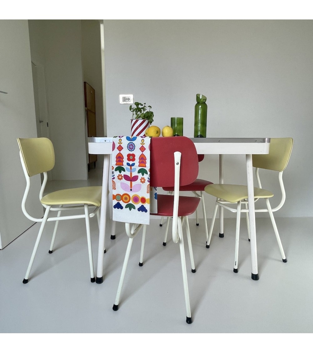 Table and 4 chairs set - Brabantia - Vintage 1960's Vintage by Kitatori Vintage design switzerland original